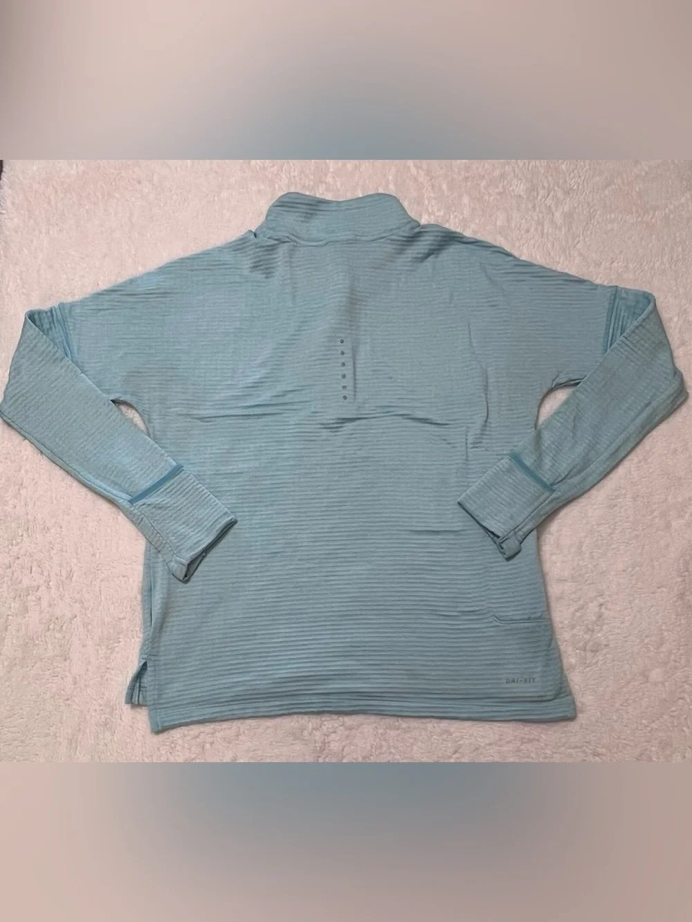 Nike Aqua Blue Half-Zip Pullover